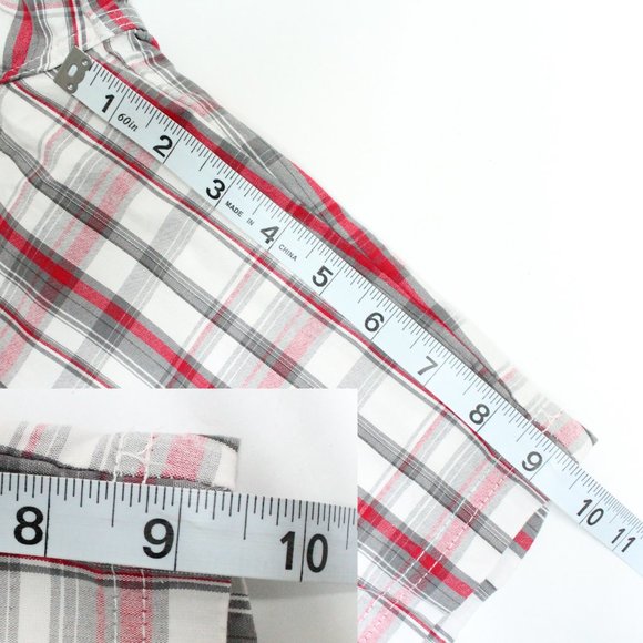 Boy's Lee Dungarees Loose Plaid Cargo Shorts - Picture 9 of 12